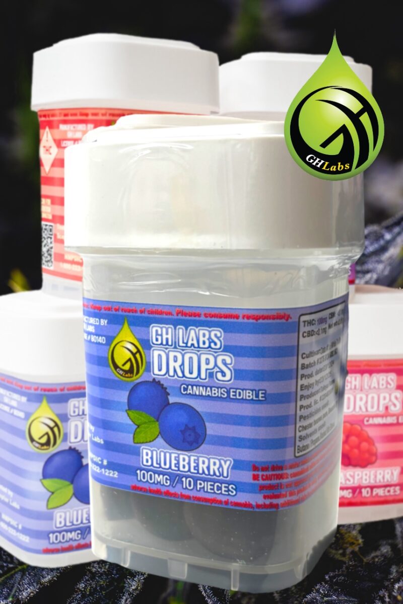 GH Drops Blueberry - 100mg