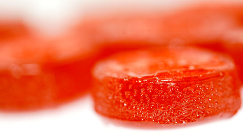 GH Raspberry candy drops