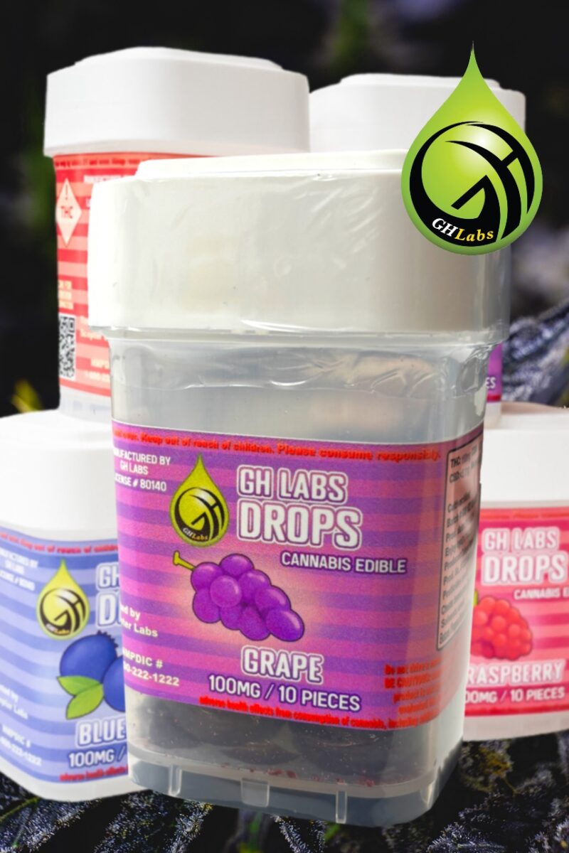 GH Drops Grape - 100mg