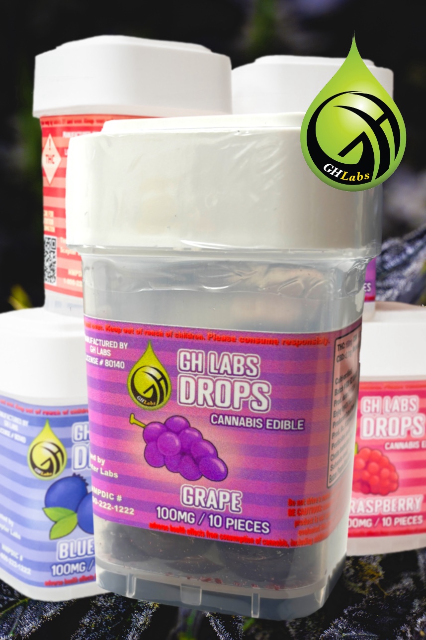 GH Drops Grape – 100mg