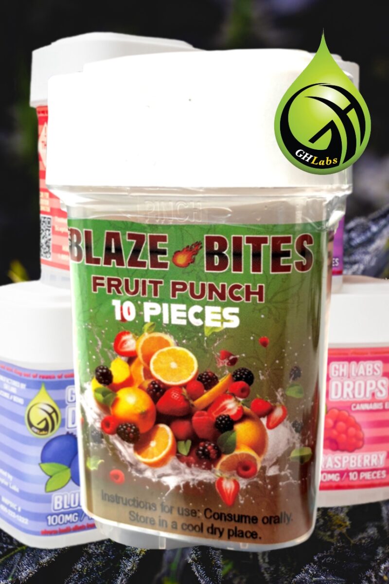 GH Gummies Fruit Punch - 100mg
