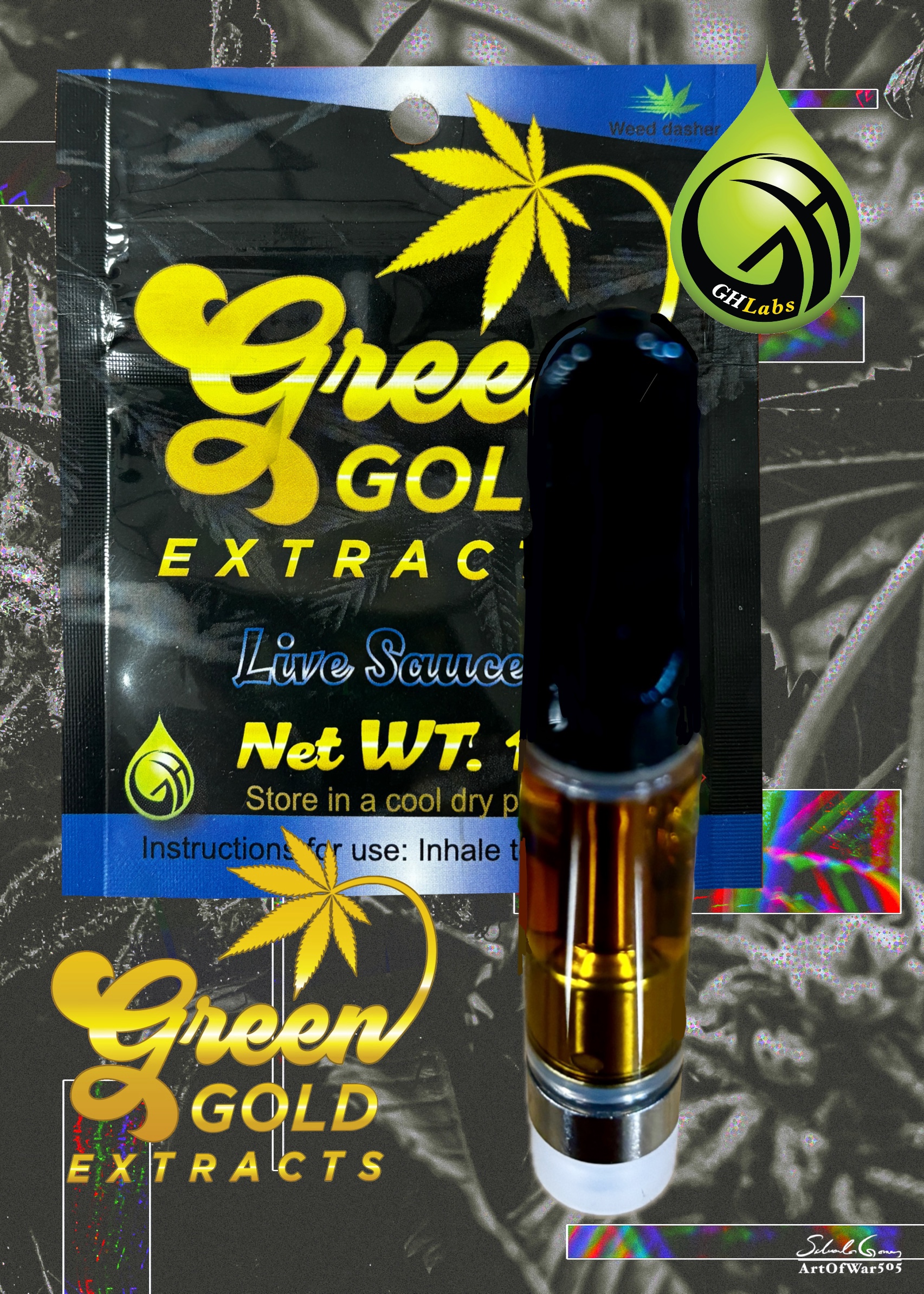 Live Sauce 1g – Green Gold Extracts